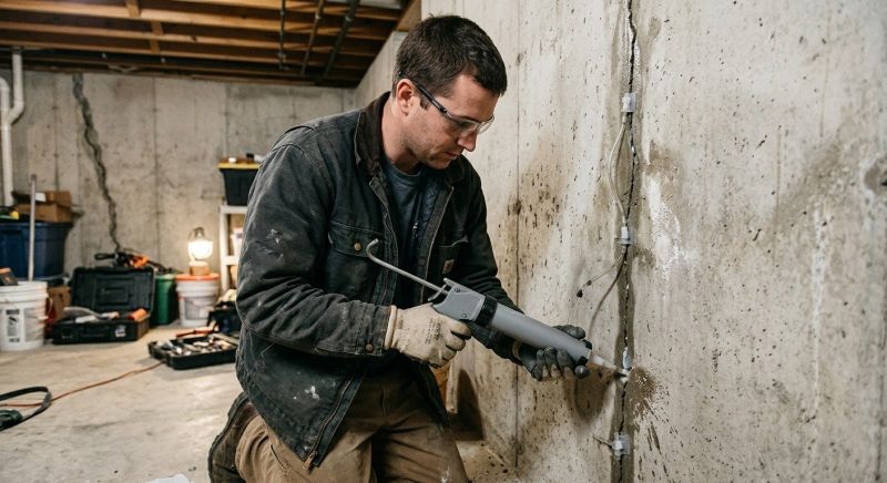 Basement Crack Repair in Valdosta, GA