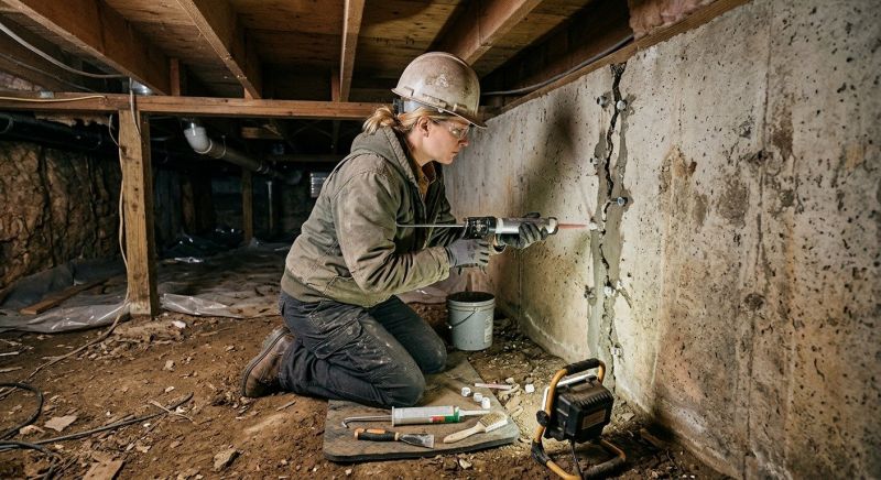 Basement Foundation Repair in Adel, GA