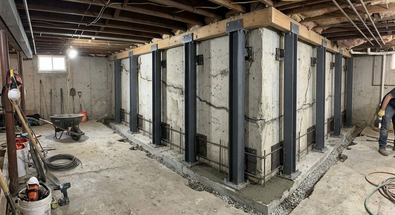 Basement Stabilization in Valdosta, GA