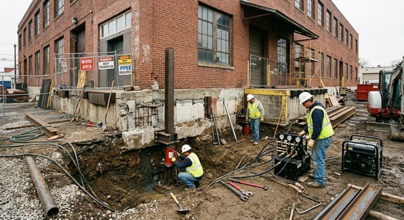 Building Foundation Repair in Hahira, GA