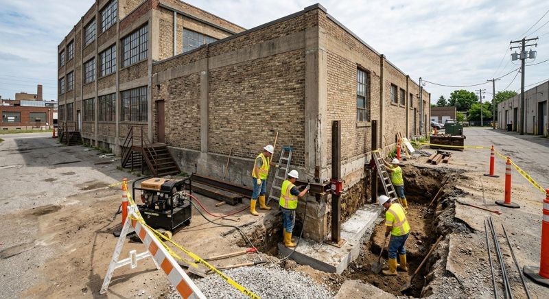 Commercial Foundation Repair in Valdosta, GA