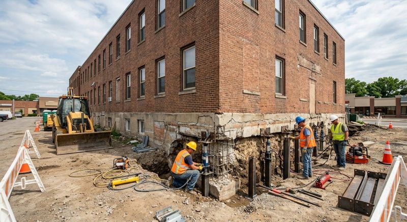Commercial Foundation Repair in Valdosta, GA