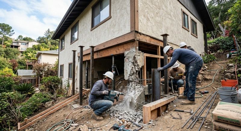 Concrete Foundation Repair in Adel, GA