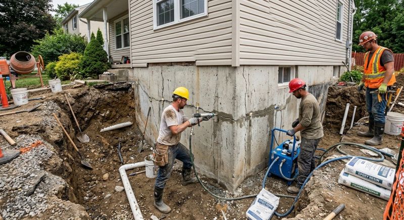 Cracked Foundation Repair in Valdosta, GA