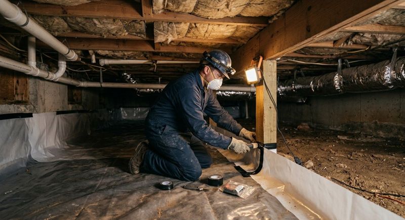 Crawl Space Leveling in Valdosta, GA