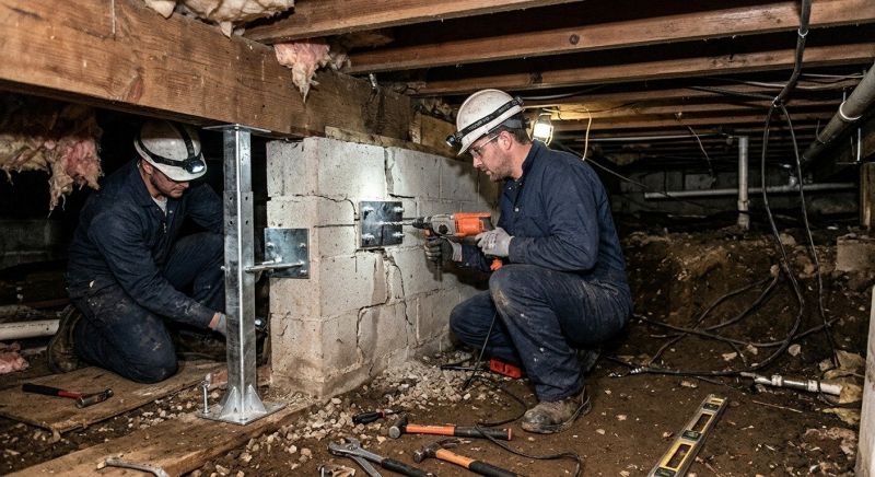 Crawlspace Foundation Repair in Hahira, GA