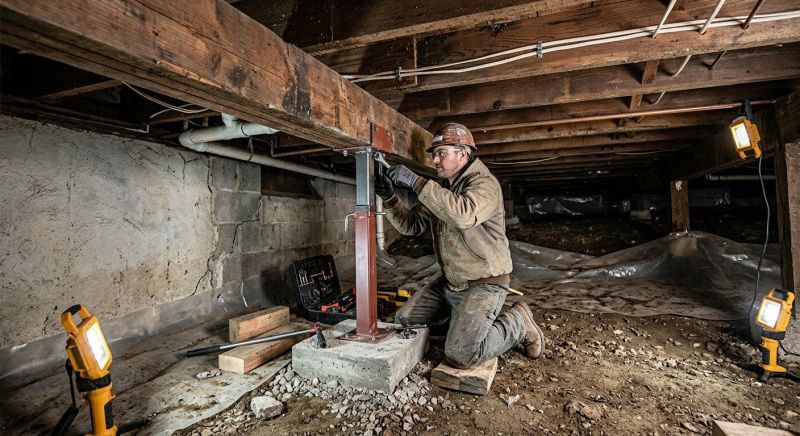 Crawlspace Foundation Repair in Lakeland, GA