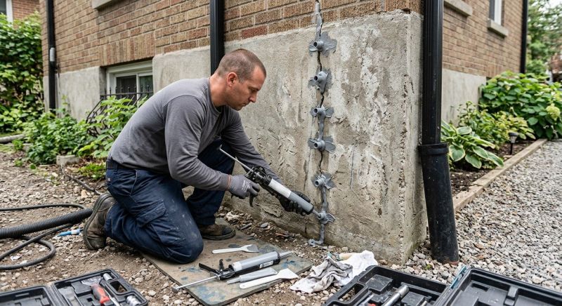 Foundation Crack Repair in Hahira, GA