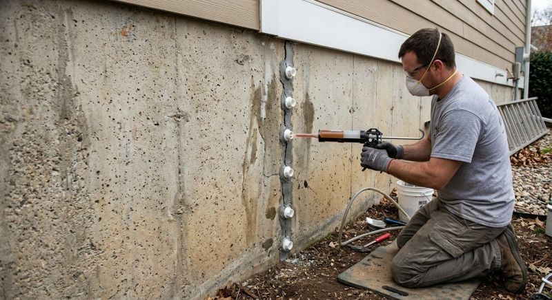 Foundation Crack Sealing in Valdosta, GA