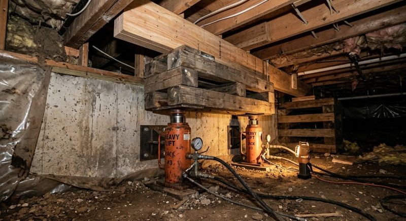 Foundation Jacking in Adel, GA