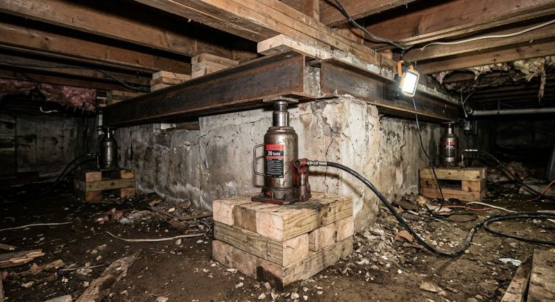 Foundation Jacking in Adel, GA