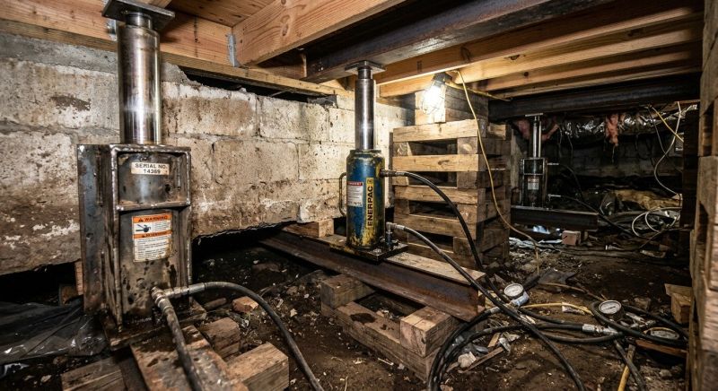 Foundation Jacking in Hahira, GA