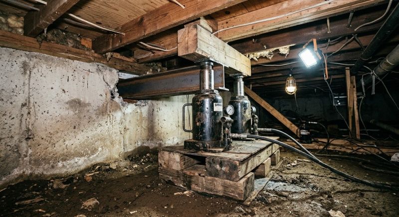 Foundation Jacking in Hahira, GA
