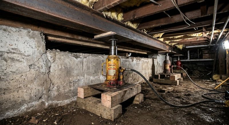 Foundation Jacking in Valdosta, GA
