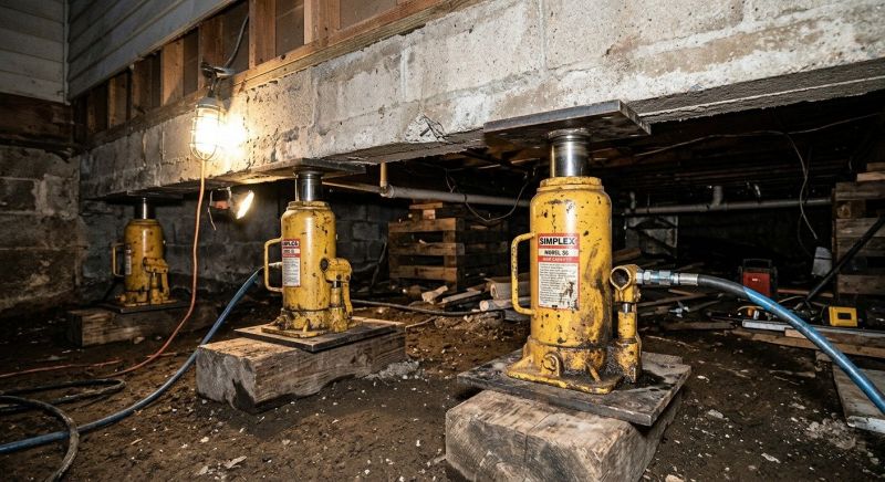 Foundation Jacking in Lowndes County, GA
