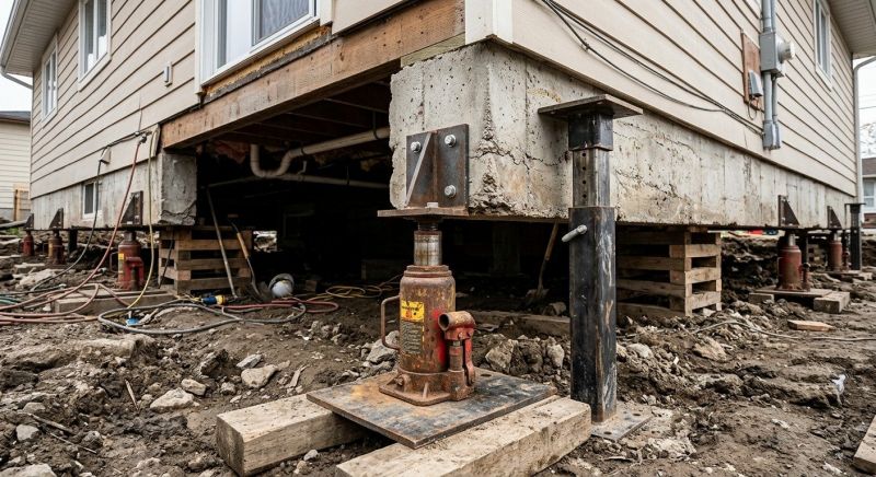 Foundation Lifting in Valdosta, GA