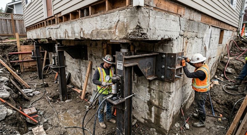 Foundation Lifting in Quitman, GA