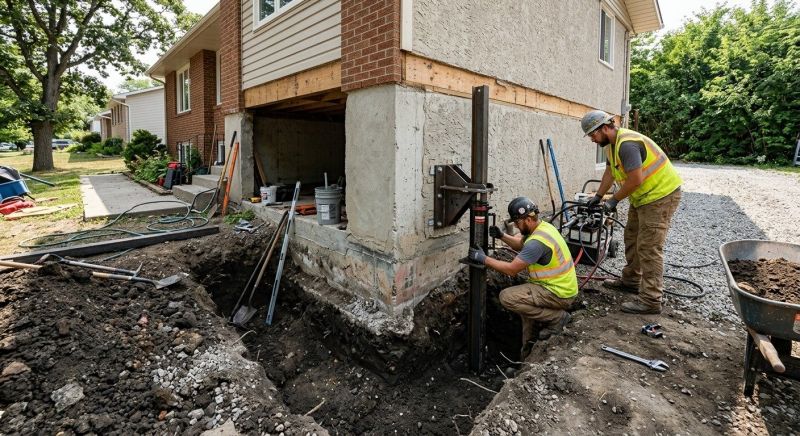 Foundation Pier Repair in Valdosta, GA