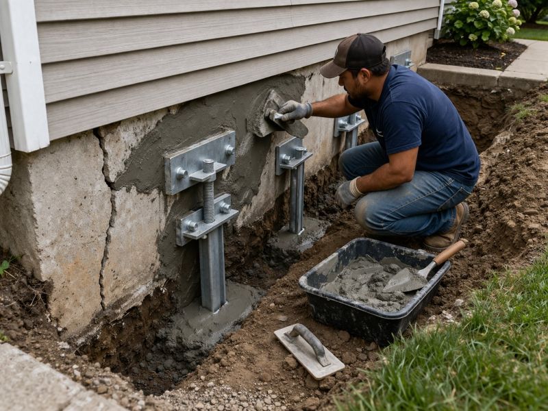 Foundation Pier Repair in Valdosta, GA