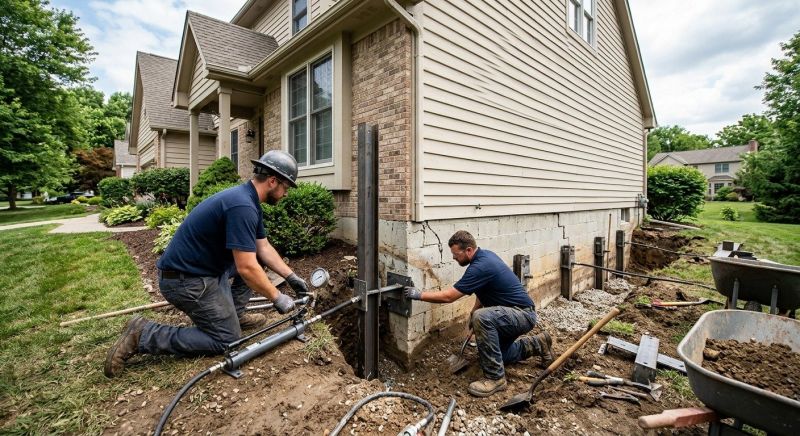 Foundation Pier Repair in Valdosta, GA