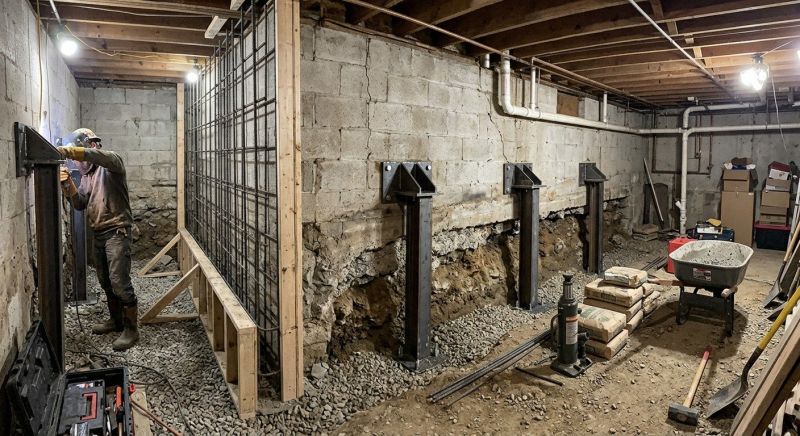 Foundation Stabilizing in Hahira, GA