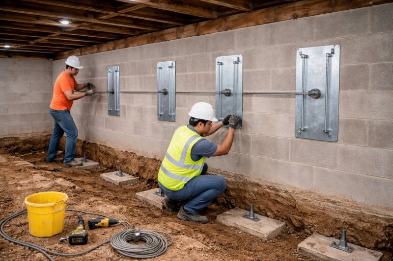 Foundation Stabilizing in Lakeland, GA