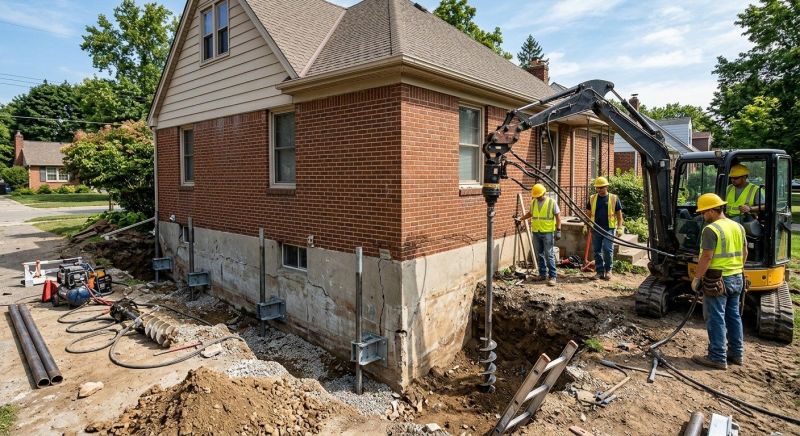 Foundation Stabilizing in Lakeland, GA