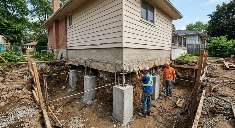 Foundation Underpinning in Valdosta, GA