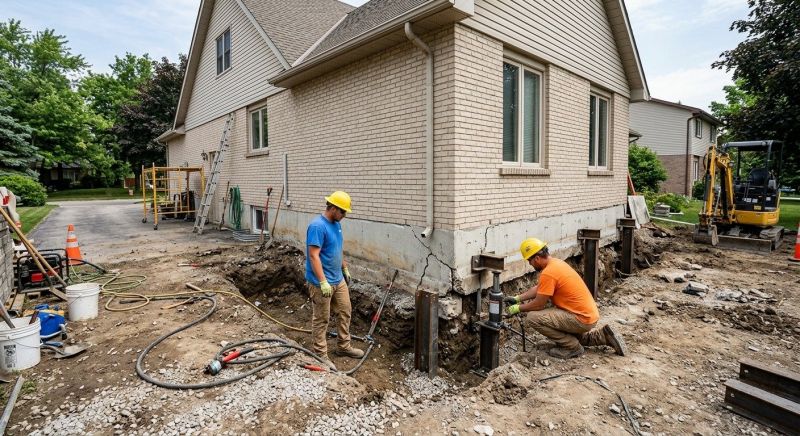 Helical Piers Installation in Valdosta, GA