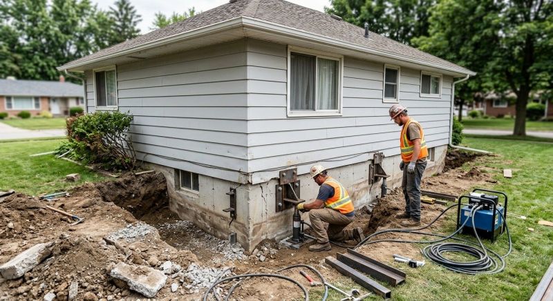 House Foundation Repair in Valdosta, GA