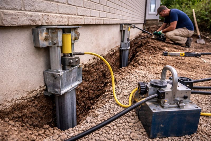 Sinking Foundation Repair in Valdosta, GA