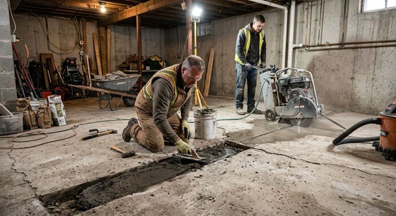 Slab Foundation Repair in Valdosta, GA