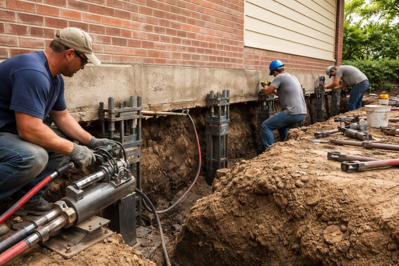 Slab Foundation Repair in Valdosta, GA