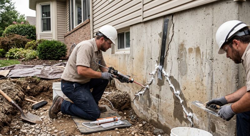Structural Crack Repair in Valdosta, GA