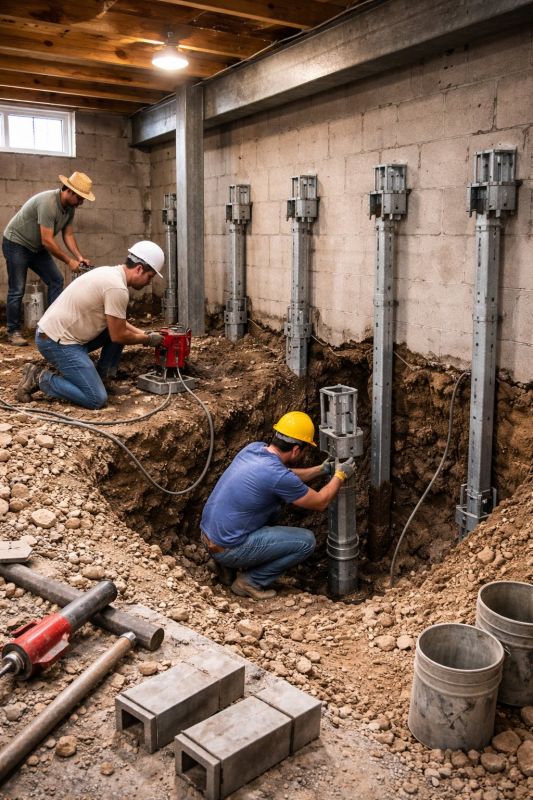Structural Underpinning in Valdosta, GA