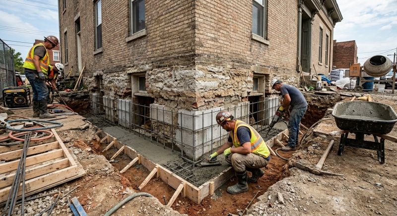 Underpinning Repair in Valdosta, GA